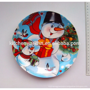 ceramic christmas plates dessert plate